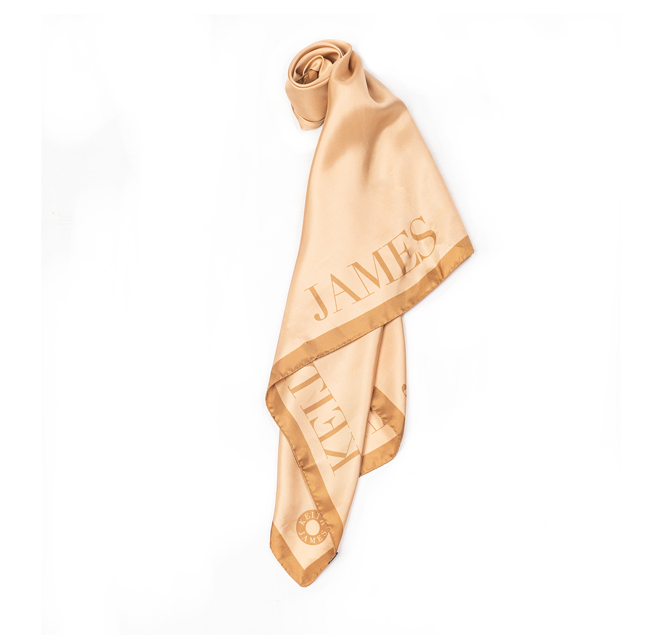 Silk scarf Totême Beige in Silk - 32798564