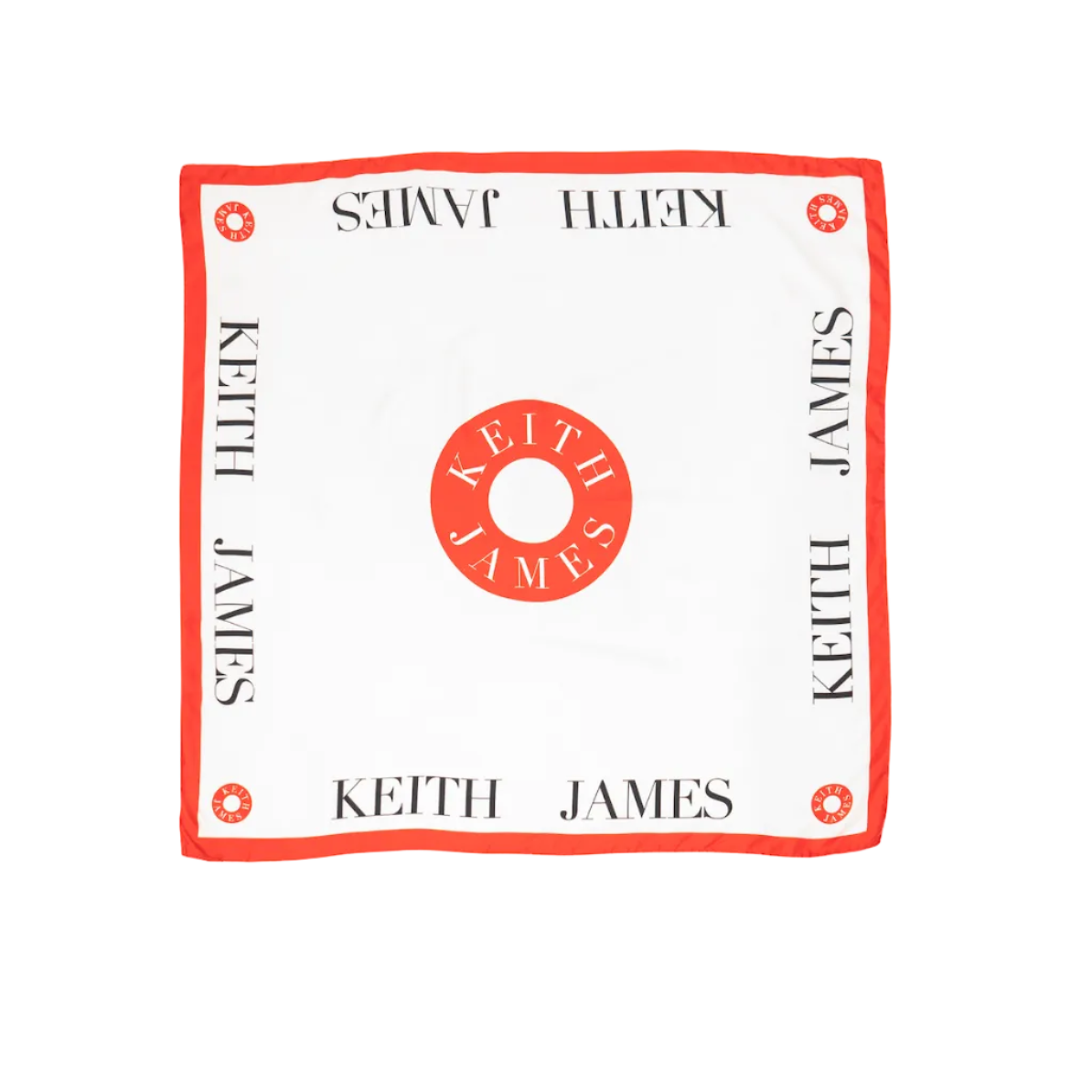 Rectangular product with 'Keith James' branding on a white background