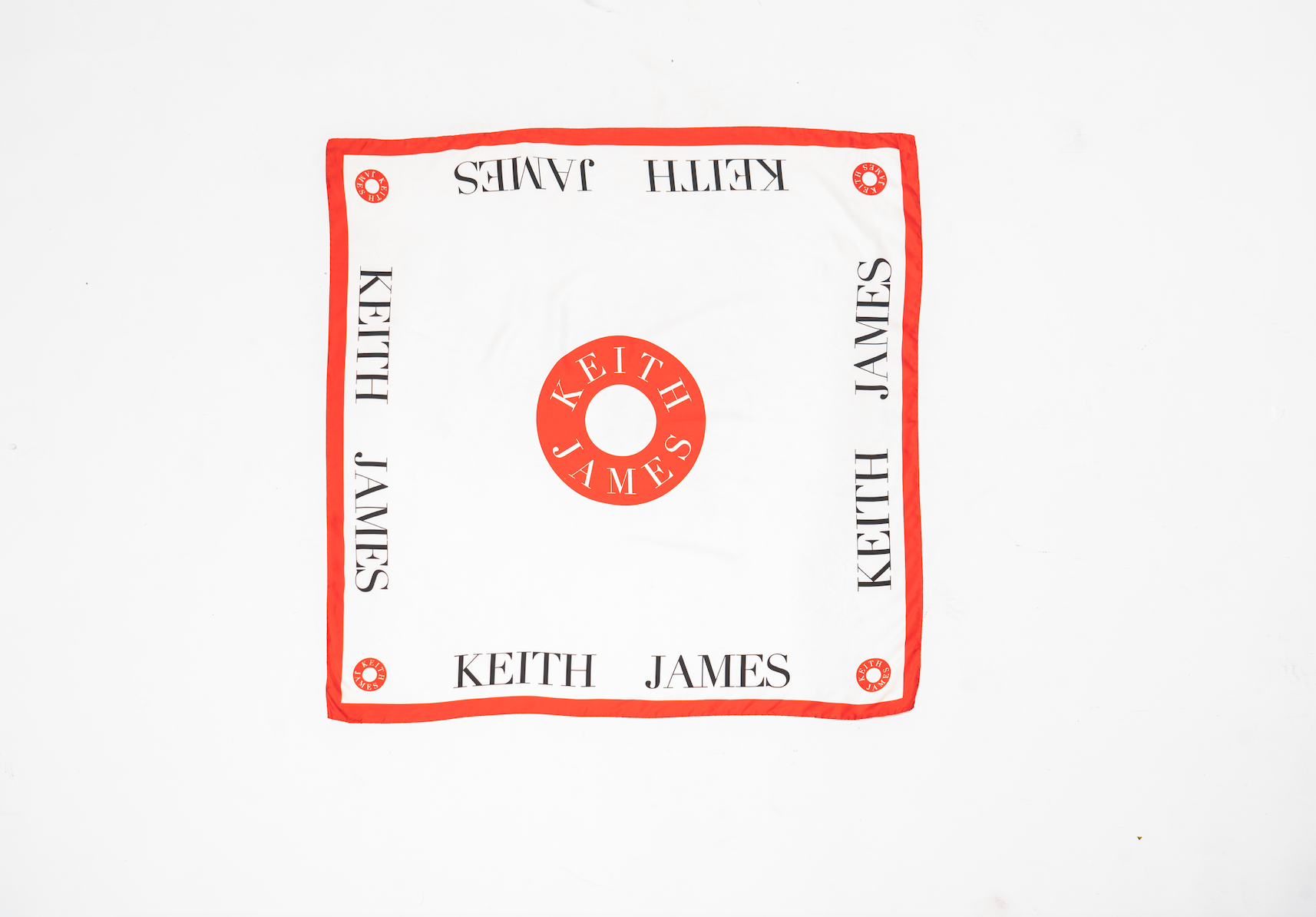 Rectangular product with 'Keith James' branding on a white background