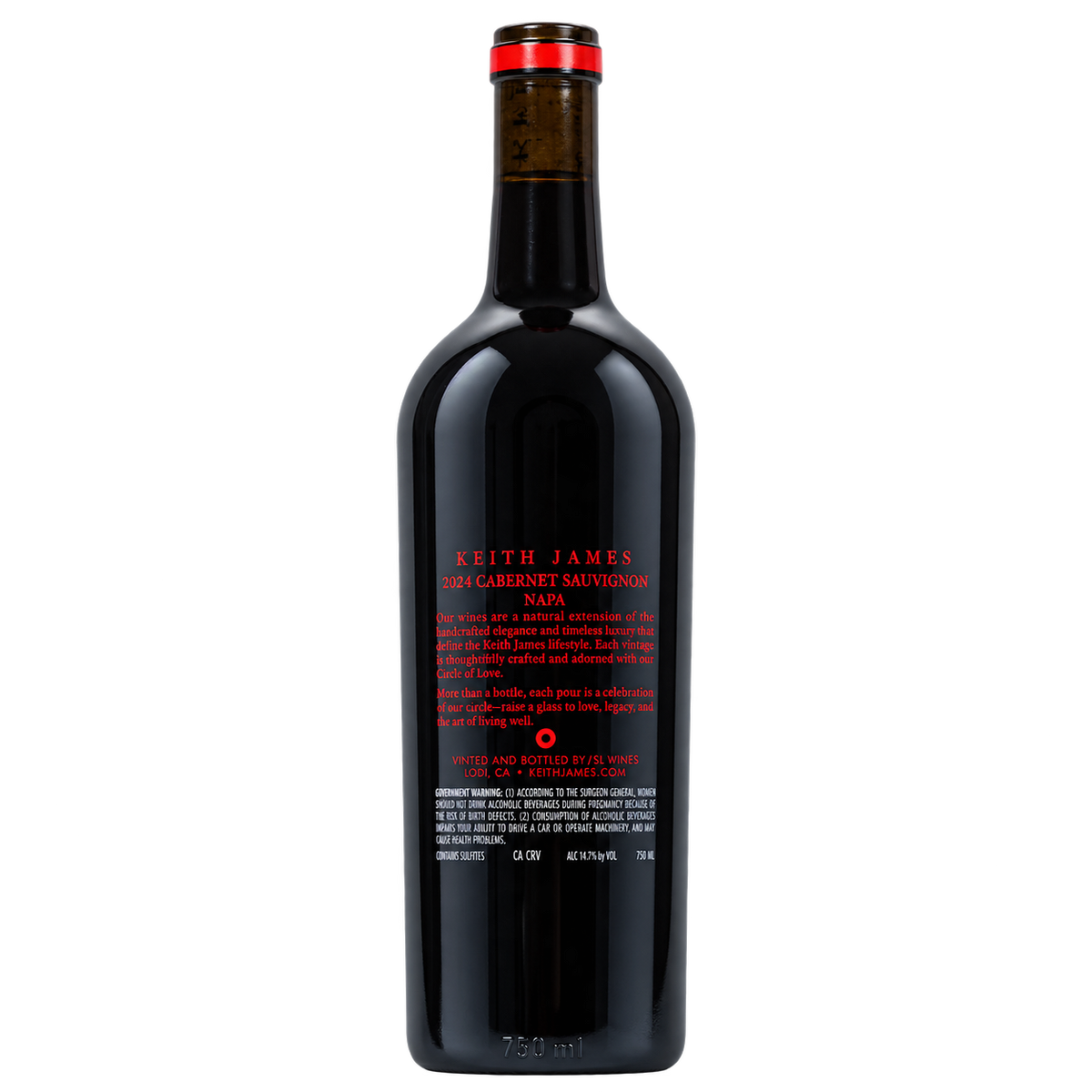 Keith James 2024 Napa Cabernet Sauvignon