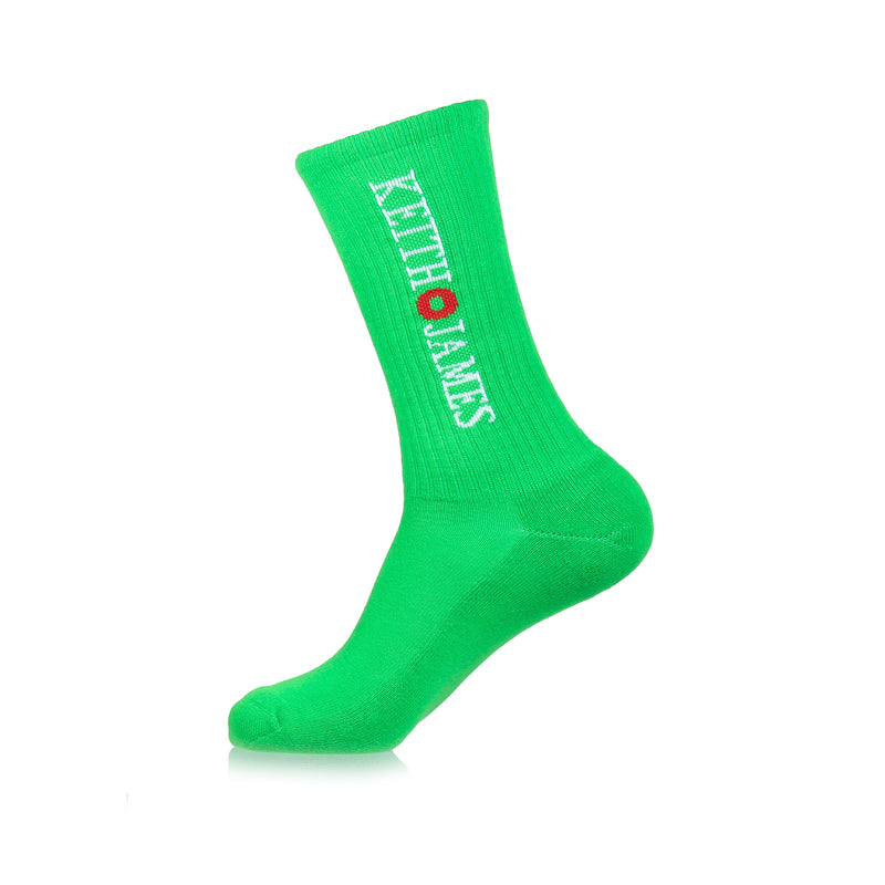 KJ Casual Socks (Lime Green)